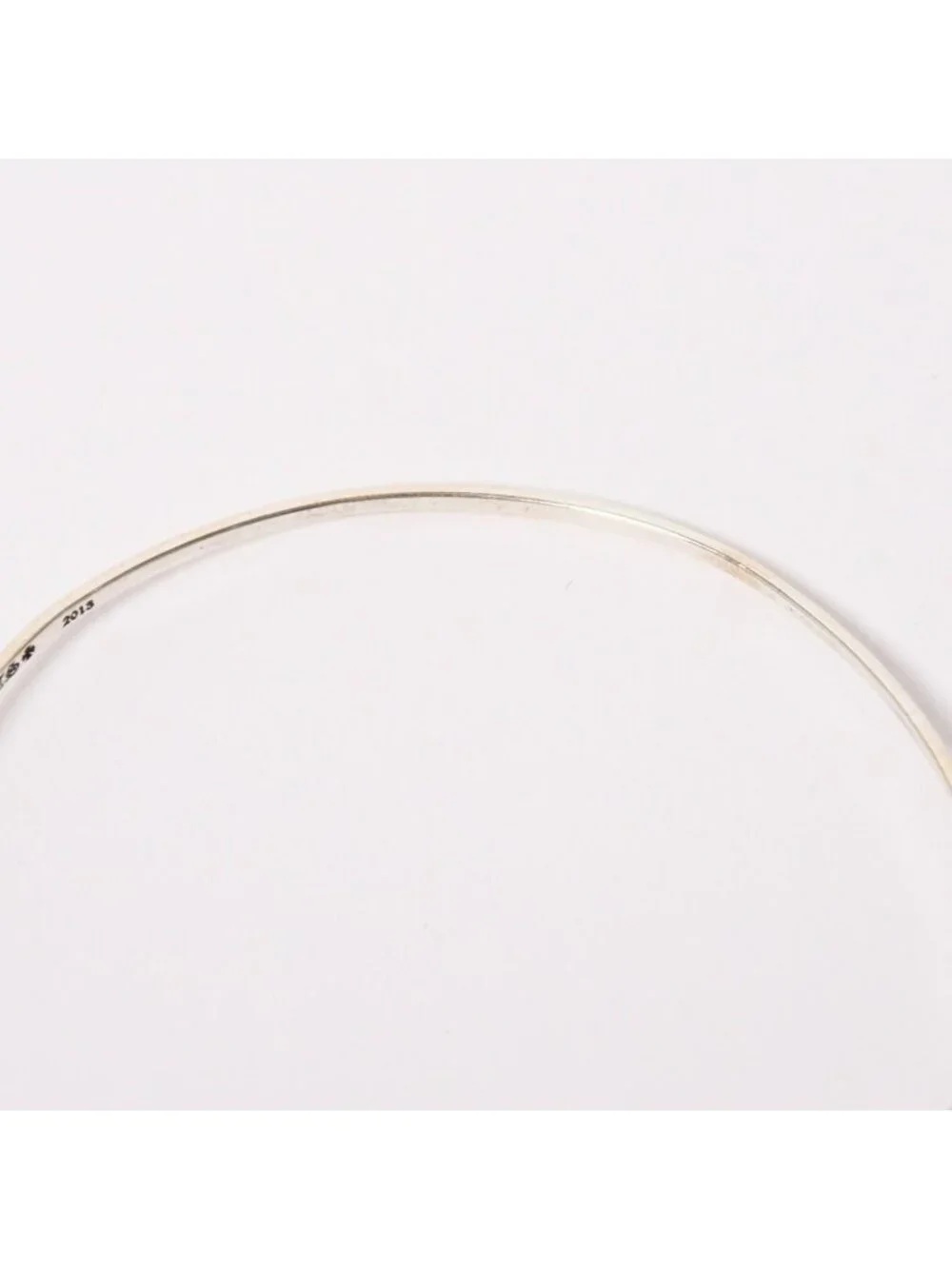 Chrome Hearts Bngl Bblgm Pls Bubblegum Plus Bangle 925 Sterling Silver Bracelet